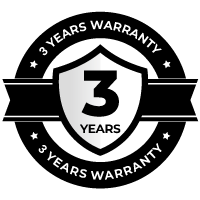 Secure warranty coverage up to 3 years